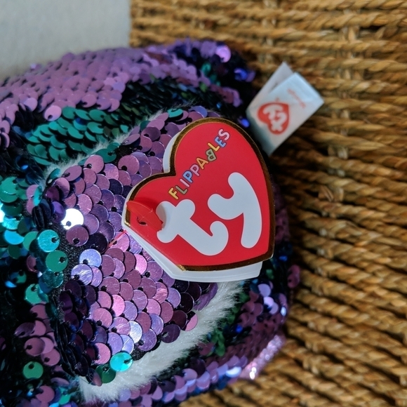 The Ty Flippables Limited Collection Moonlight the Owl 9.5" Tall - Picture 2 of 5